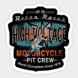 High Voltage Sticker